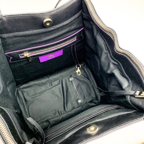 NWOT HEIRLOOM Wing Tote Embossed Leather - Picture 5 of 5